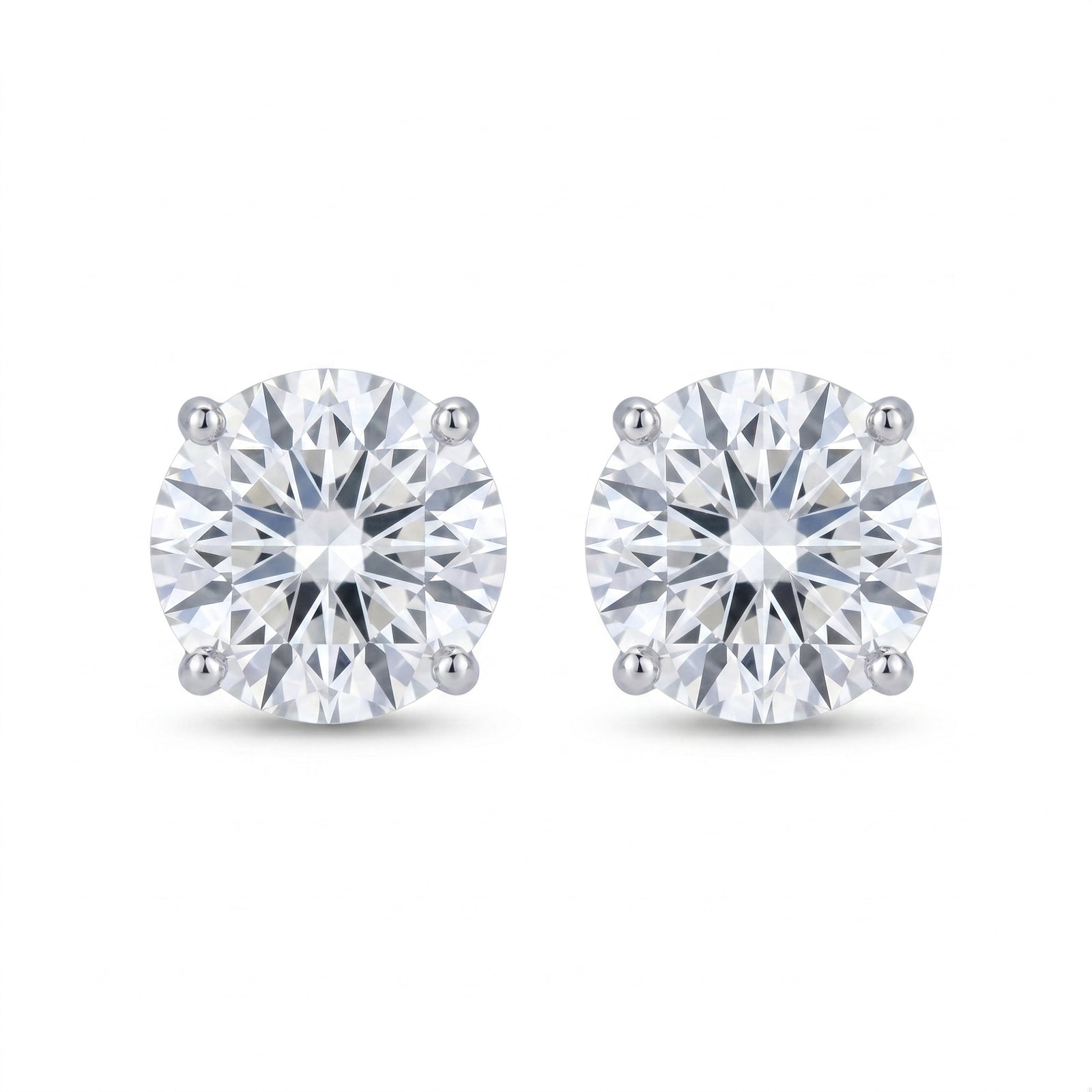 Diamond White Gold Earrings No. 161
