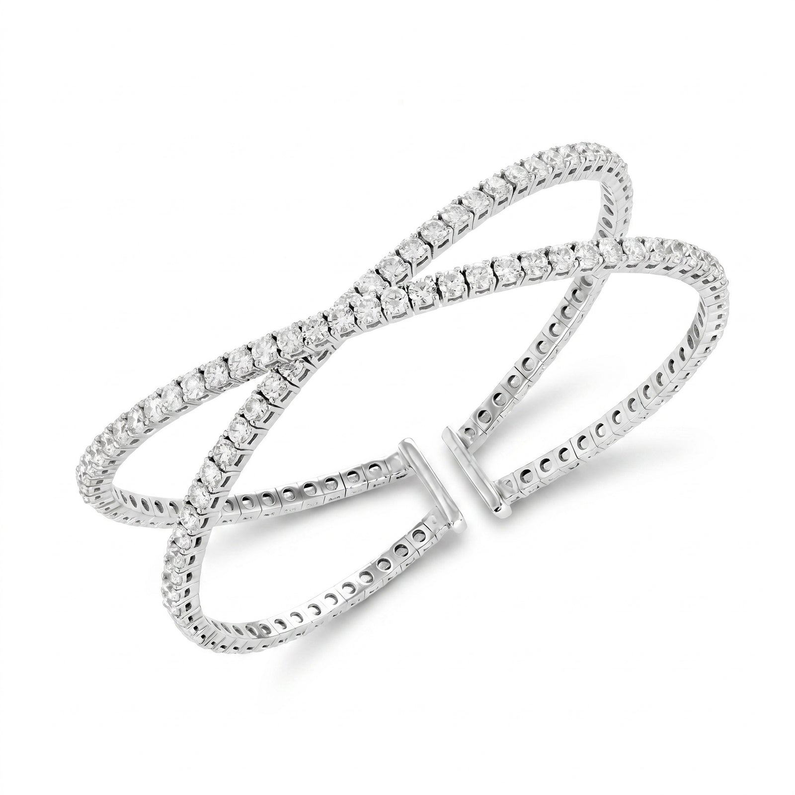 Diamond White Gold Bracelet No. 199