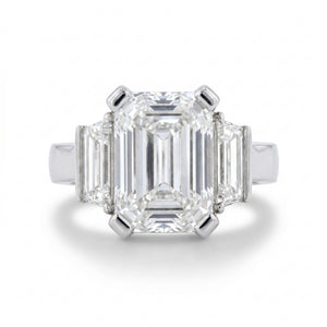 Diamond Platinum Engagement Ring · 3.00ct