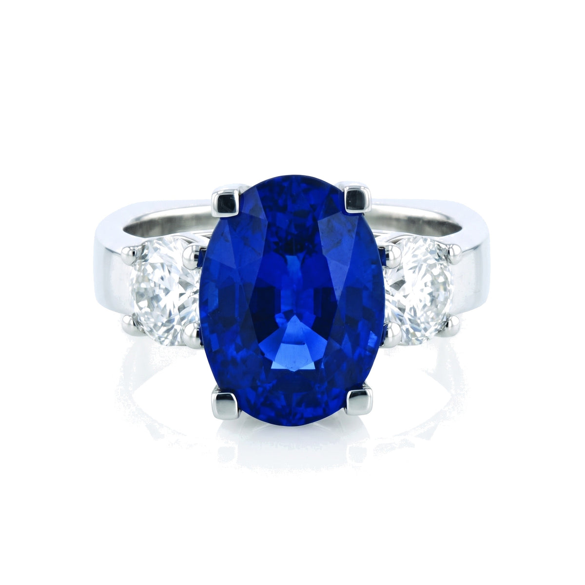 Pieter Andries Sapphire & Diamond Platinum Ring · 6.55ct