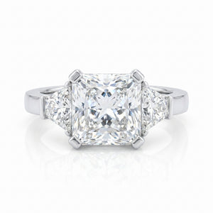 Diamond Platinum Engagement Ring · 1.83ct