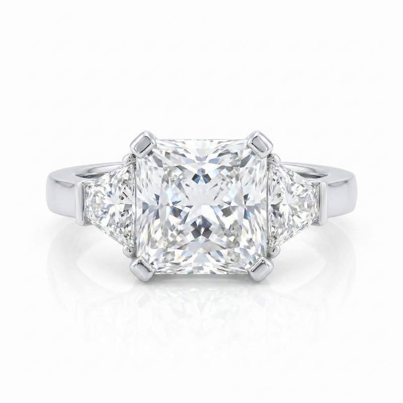 Diamond Platinum Engagement Ring · 1.83ct