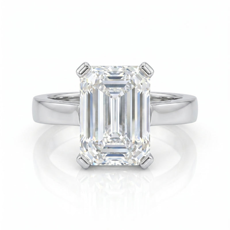 Diamond Platinum Engagement Ring · 2.04ct